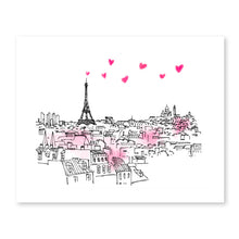 PARIS Eiffel Love Affiche