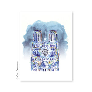 PARIS Notre Dame nocturne