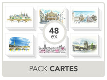 CARTES POSTALES Paris 48 pièces
