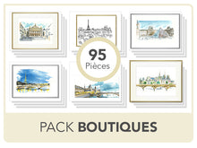 Pack sélection BOUTIQUE Paris 95 pièces