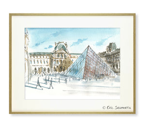PARIS Pyramide du Louvre
