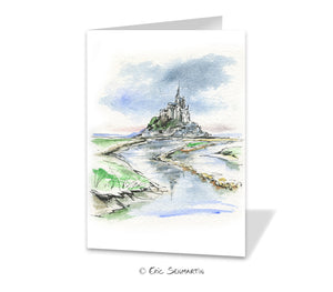 Carte Mont Saint-Michel